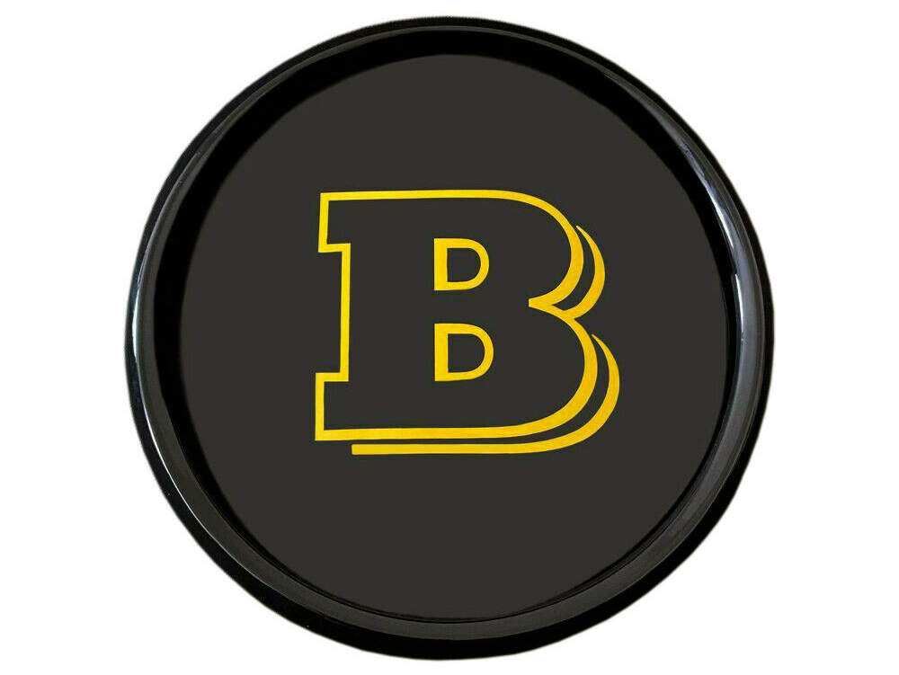 Mercedes-Benz GLE GLC GLS C G-Class W463a Front Grill Badge Grille Emblem Yellow Logo